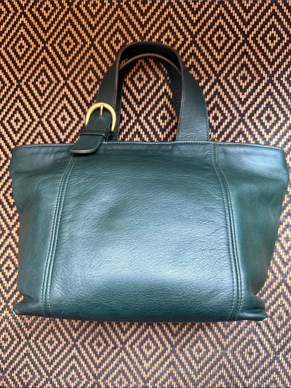 Vintage Coach Soho Waverly bag 4133 BOTTLE GREEN